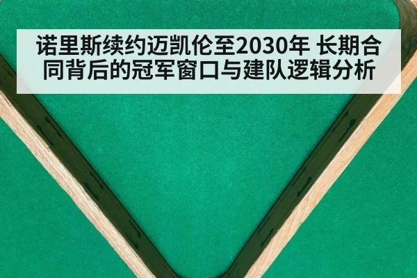 诺里斯续约迈凯伦至2030年 长期合同背后的冠军窗口与建队逻辑分析